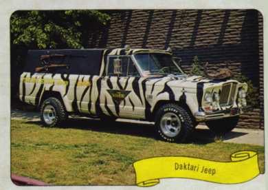 petite serie Daktari_jeep_sticker1